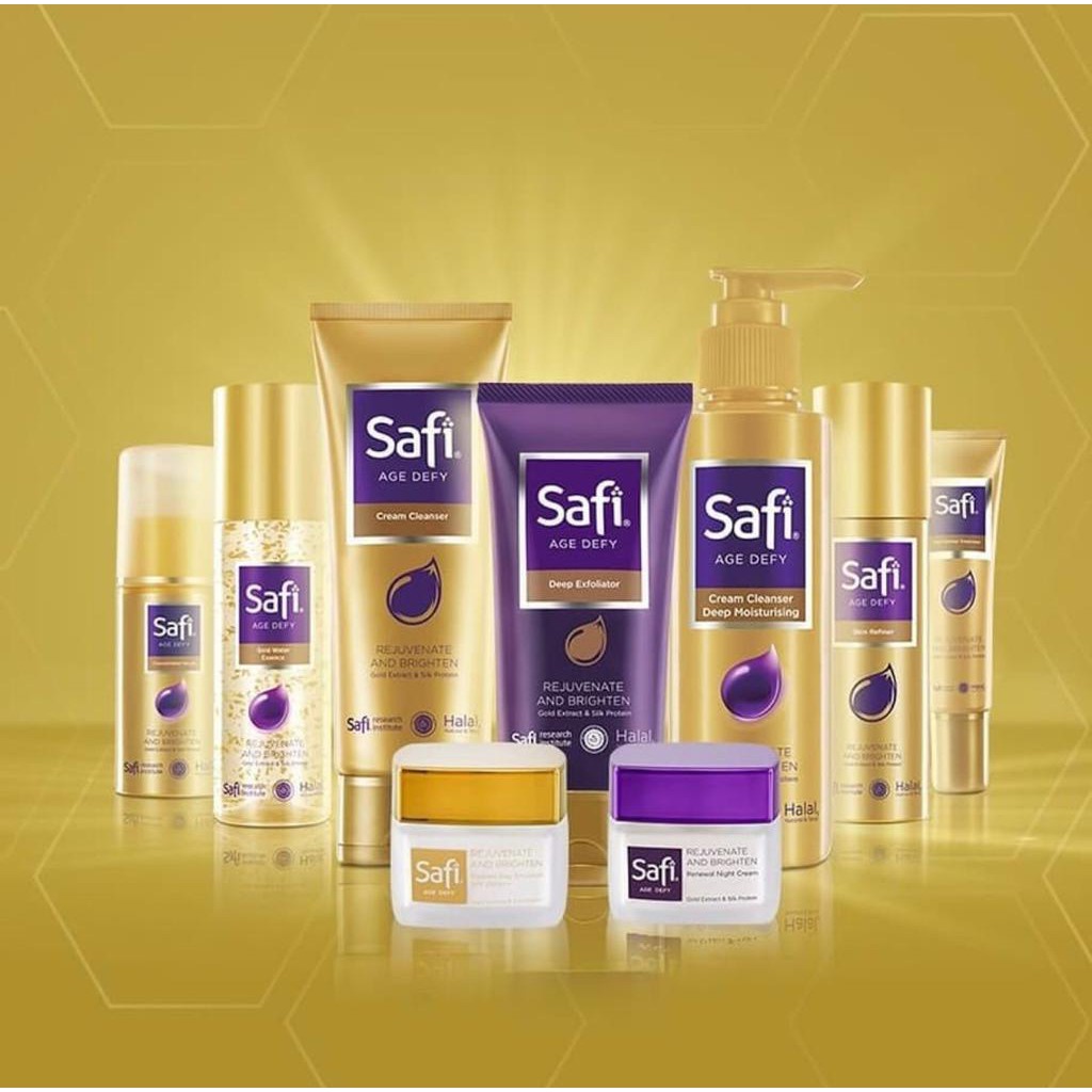 SAFI Age Defy Series | Day Night 25 40g | Gold Water 30 100 | Youth Elixir | Serum Essence