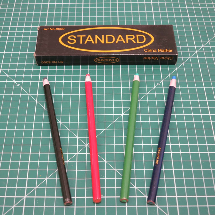 

Tygse70 Pensil Kapur Standard - Pensil Penanda Bahan - Hijau As71S0D