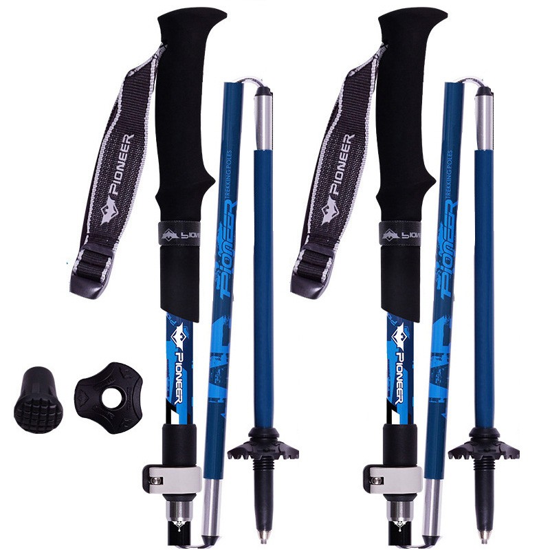 collapsible trekking hiking pole