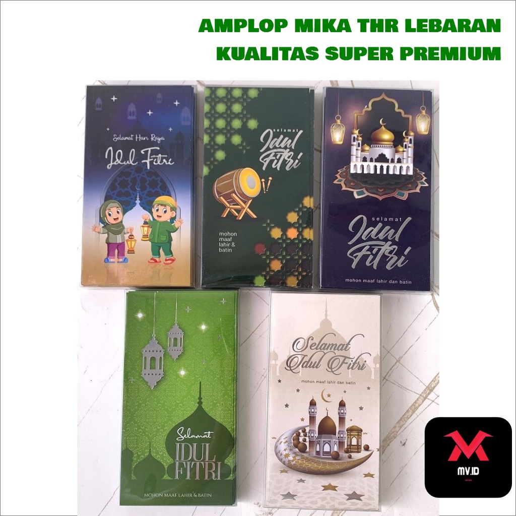 Jual 1 LEMBAR AMPLOP LEBARAN ANGPAO IDUL FITRI PANJANG BESAR MURAH ...