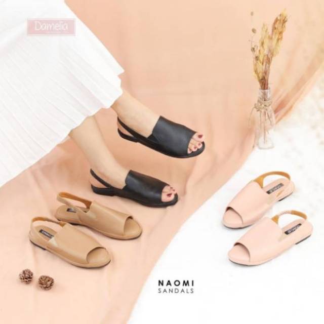  SANDAL  WANITA NAOMI DAMELIA  MELSTORE Shopee Indonesia
