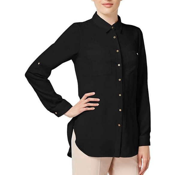 CALVIN KLEIN TUNIC WONEN BLOUSE-KEMEJA WANITA