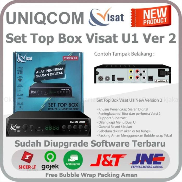 Set Top Box Tv Digital Dvbt2 Dvb T2 Visat U1 New