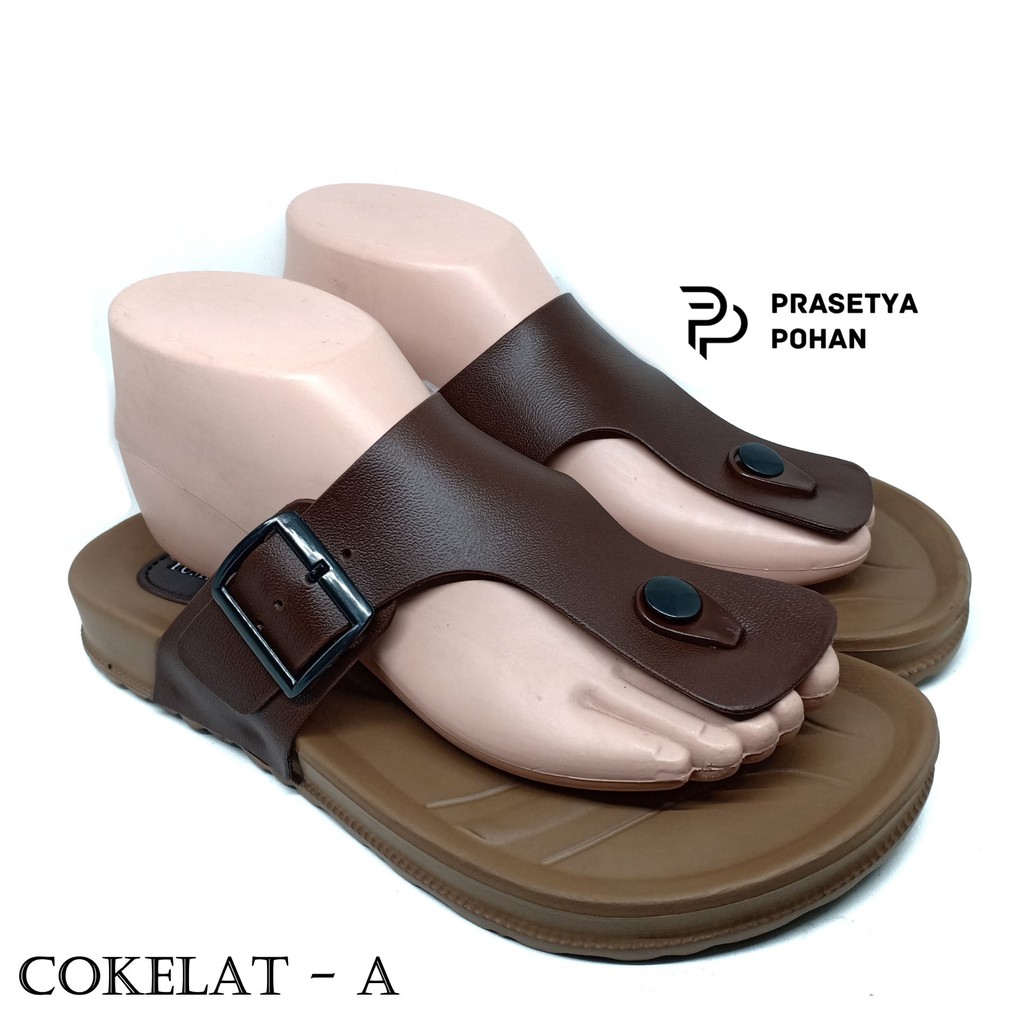 Sandal Pria Anti Air - Sandal Casual Pria GT Awet dan Nyaman Digunakan