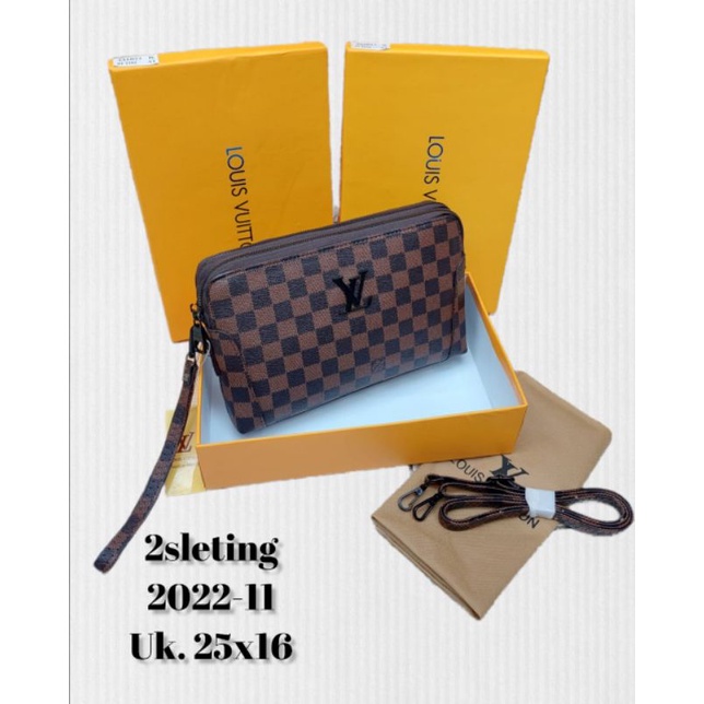 Handbag Slempang 2 Resleting Free Box