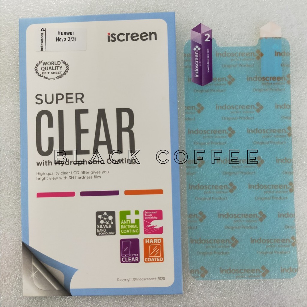 ISCREEN CLEAR Anti gores HUAWEI Nova 3i