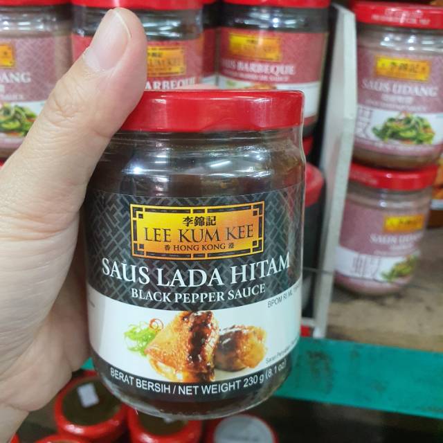 

LEE KUM KEE black pepper sauce saus lada hitam 230gr