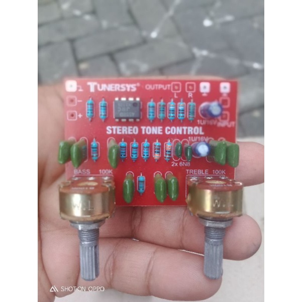 stereo tone control modular mixer tunersys