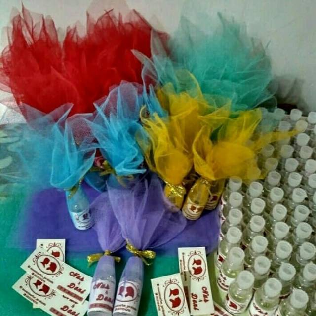 

Souvenir parfume dengan sticker