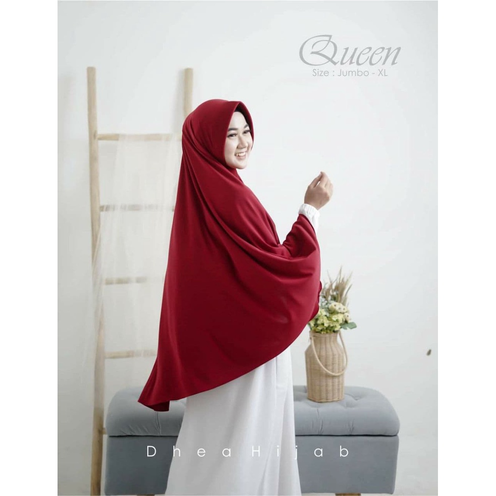 Hijab Syari Jumbo Polos Jilbab Super Jumbo Jersi Original GJM || Jilbab Instan Jumbo Polos