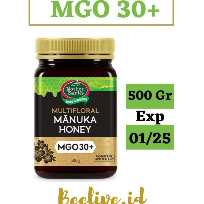 

Madu Mother Earth Manuka Honey MGO 30+ 500gr