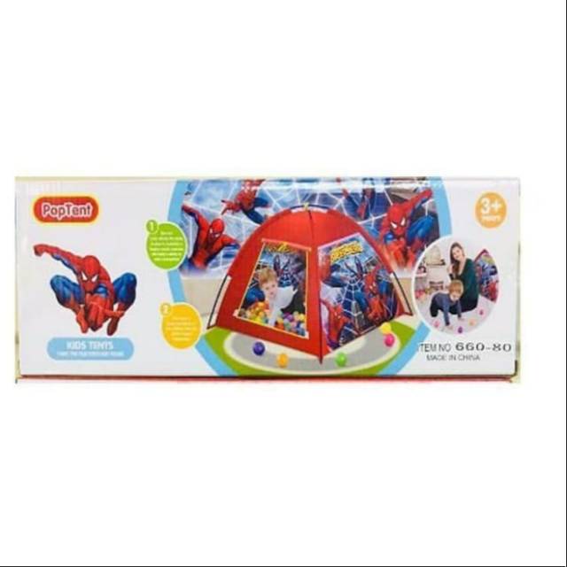 Mainan Tenda Spiderman Anak