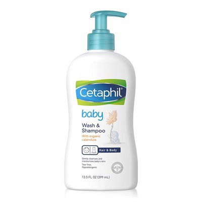 Cetaphil Baby Wash &amp; Shampoo with Organic Calendula 400 ML