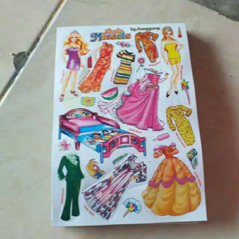 

Tempelan Kertas Jadul isi 5 lmbar