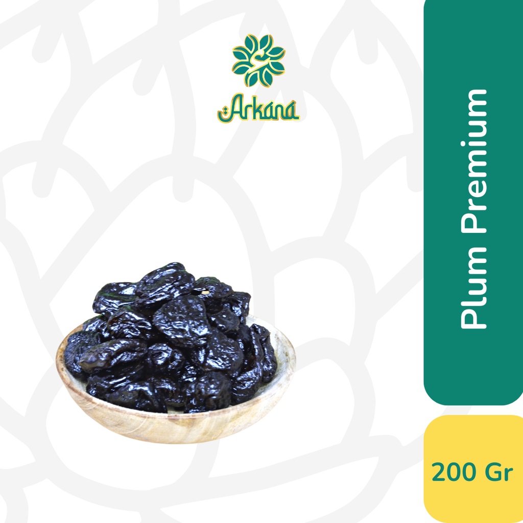 

Manisan buah plum kering tanpa biji Dried Prunes premium 200 gr