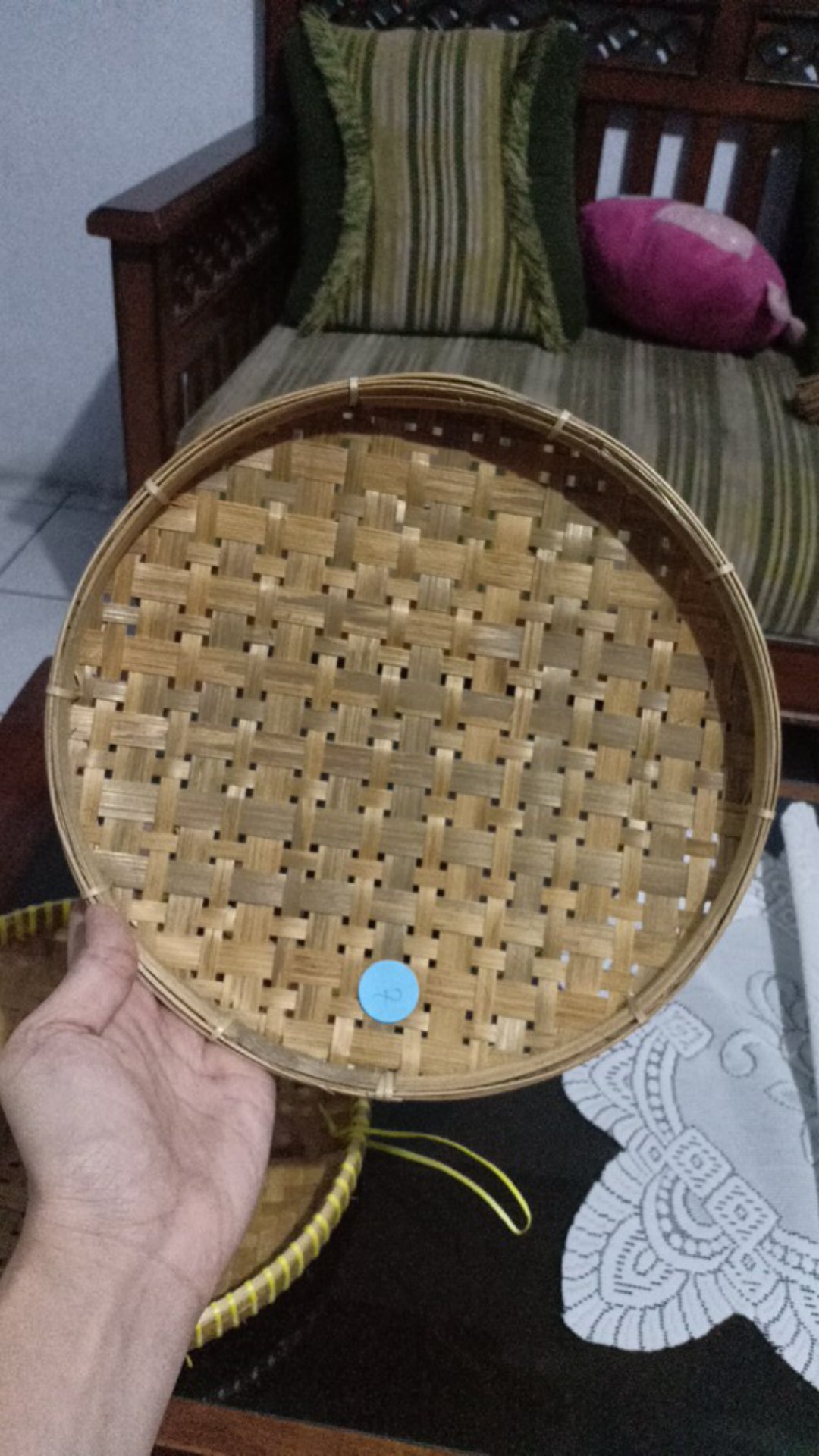 Piring Bambu Oval