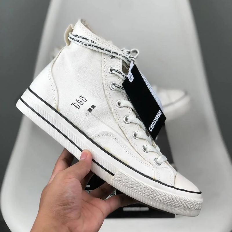 [BISA COD] CONVERSE 70'S HIGH MIDNIGHT STUDIOS WHITE PREMIUM