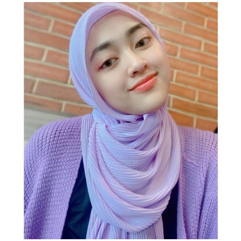 KERUDUNG PASHMINA FULL PRISKET//HIJAB VIRAL Shopee Indonesia