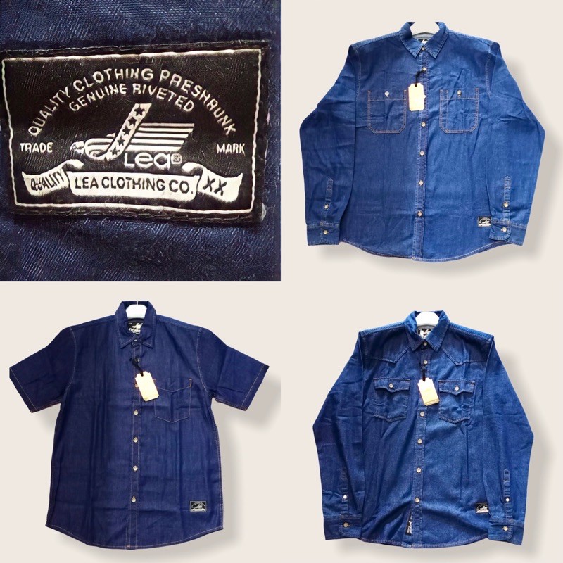 KEMEJA PENDEK / PANJANG LEA ORIGINAL
