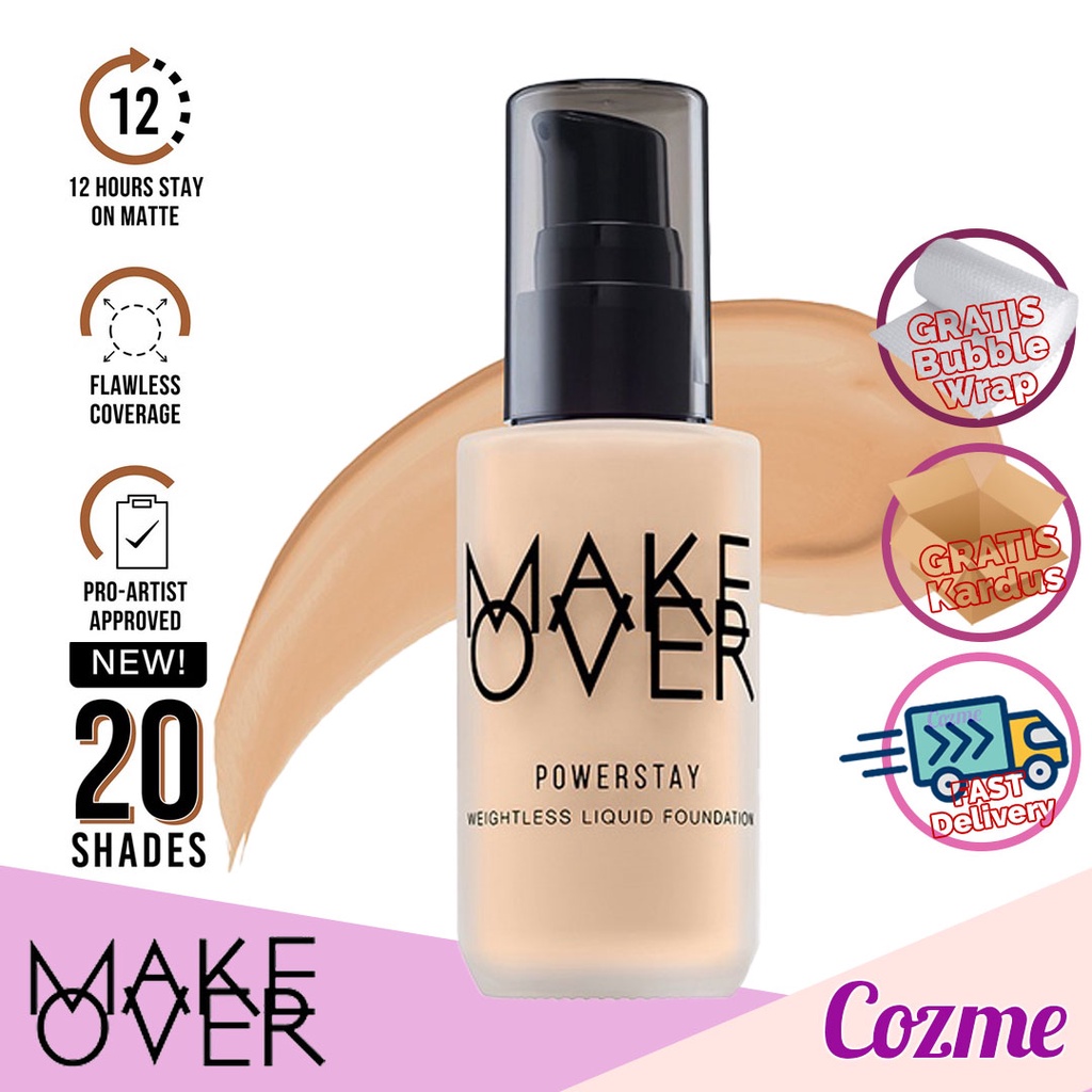 MAKE OVER Powerstay Weightless Liquid Foundation