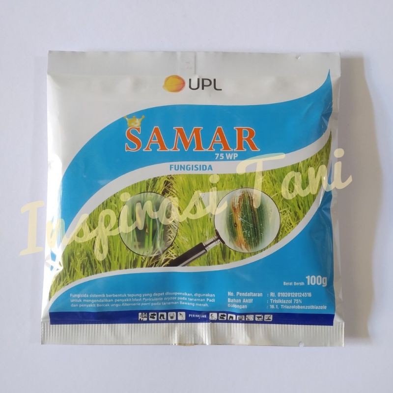 SAMAR 75WP Fungisida Sistemik / Pengendali Penyakit blast Kemasan 100gr