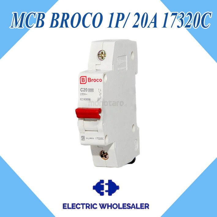 MCB BROCO 1P/ 20A 17320C