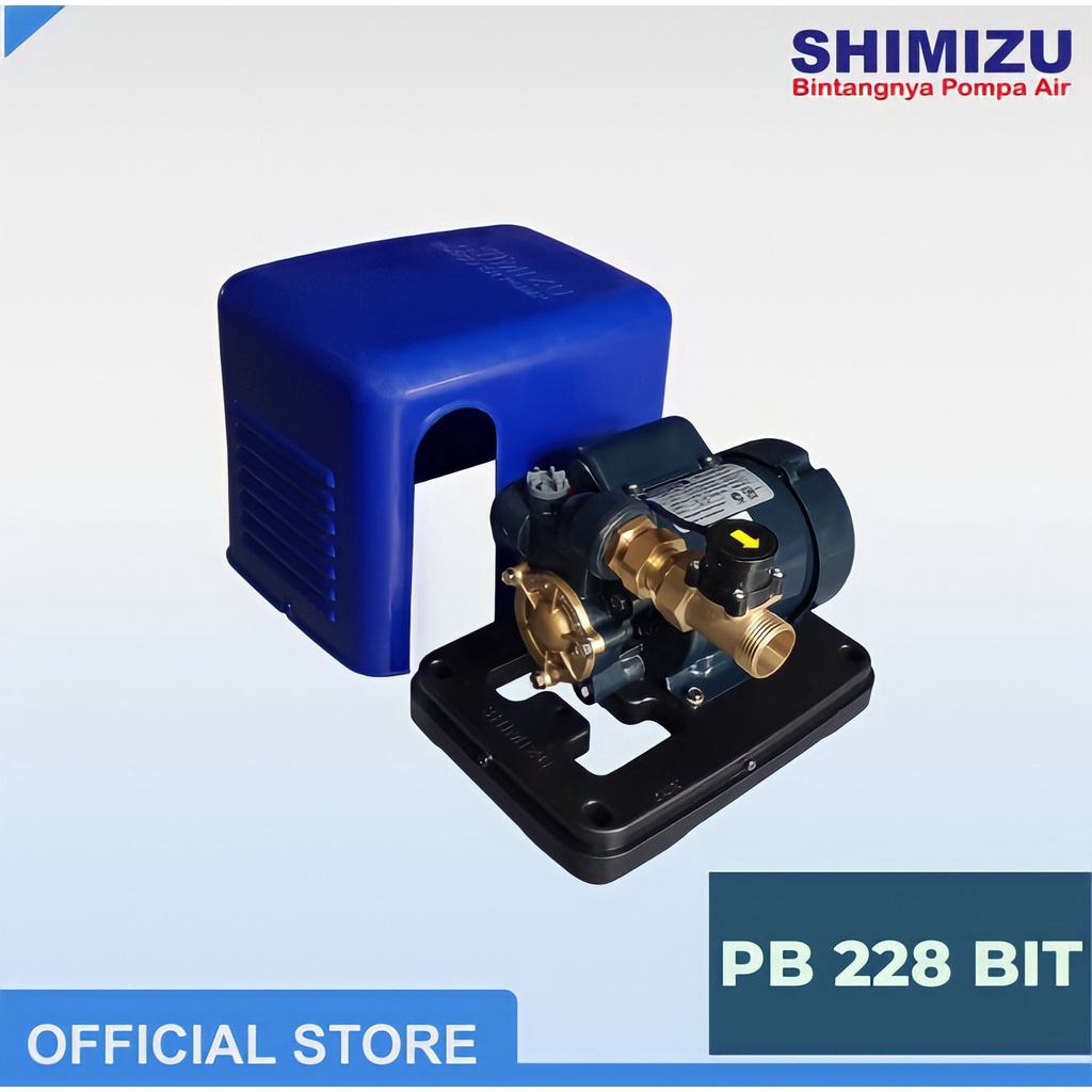 Shimizu Pompa Pendorong Air Otomatis Booster Pump PB 228 BIT 228BIT