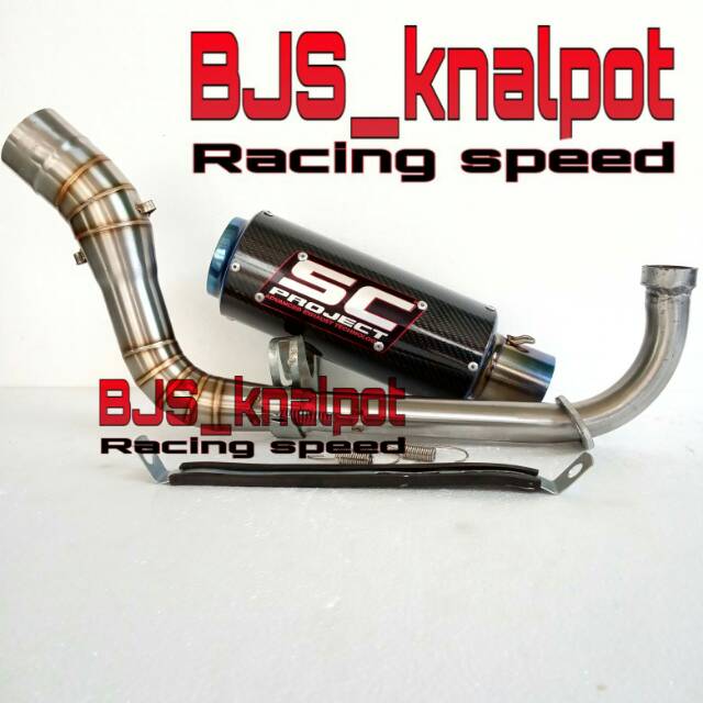 Knalpot SC PROJECT BEAT  KNALPOT SC PROJECT SCOOPY NMAX AEROX PCX LEXI  VARIO 125 150 GENIO