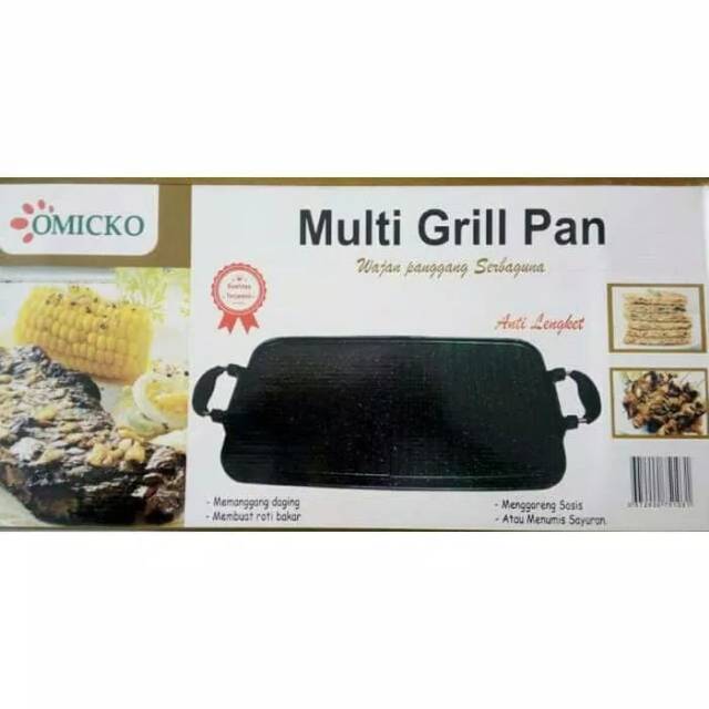 Wajan Panggang Serbaguna Omicko Multi Grill Pan