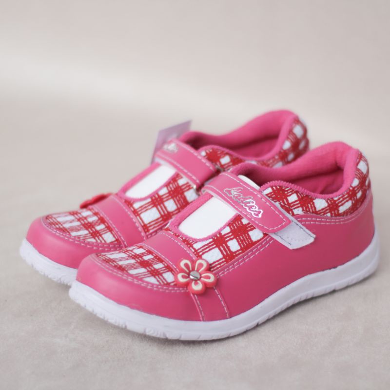 Sepatu anak bayi dan TK ladies 26-30 /spotty helo kitty anak bayi balita perempuan pink kartun anak