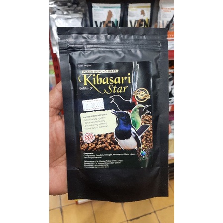 KIBASARI STAR Makanan Burung Ocehan Terbaik Meningkatkan Performa Kicau