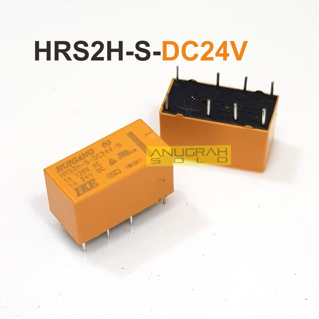 Relay HKE 24V DC 1A 8 Pin HRS2H