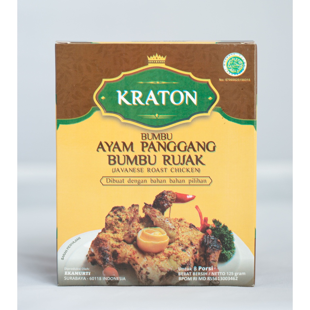 

Kraton Bumbu Ayam Panggang Bumbu Rujak 125gr