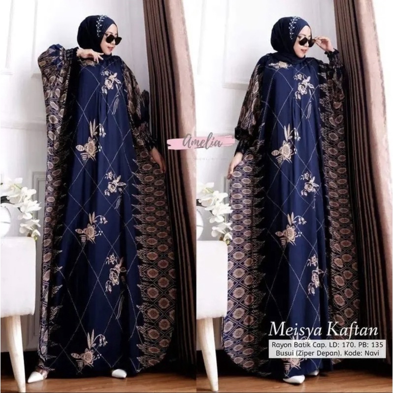 Gamis Kaftan Rayon Premium Super Jumbo Ld 170