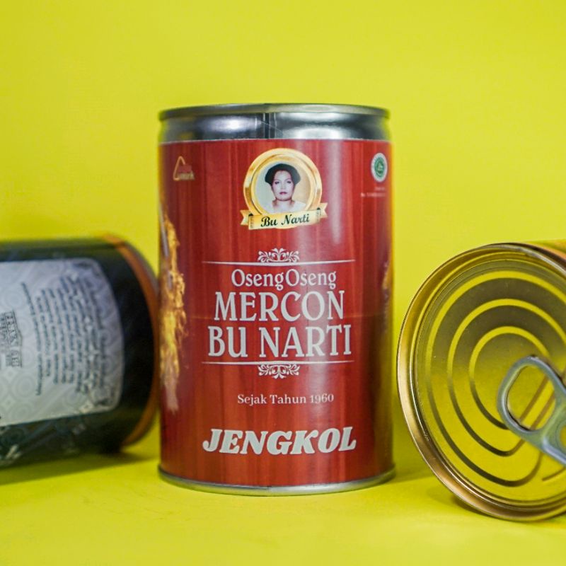 Oseng Mercon Bu Narti Oseng-Oseng Mercon Jengkol 300gr- oleh oleh khas jogja Gudeg Kaleng bakpia jog
