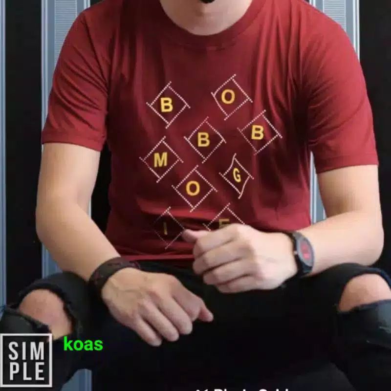 Kaos Pria Lengan pendek Kaos Distro Pria Lengan pendek Kaos