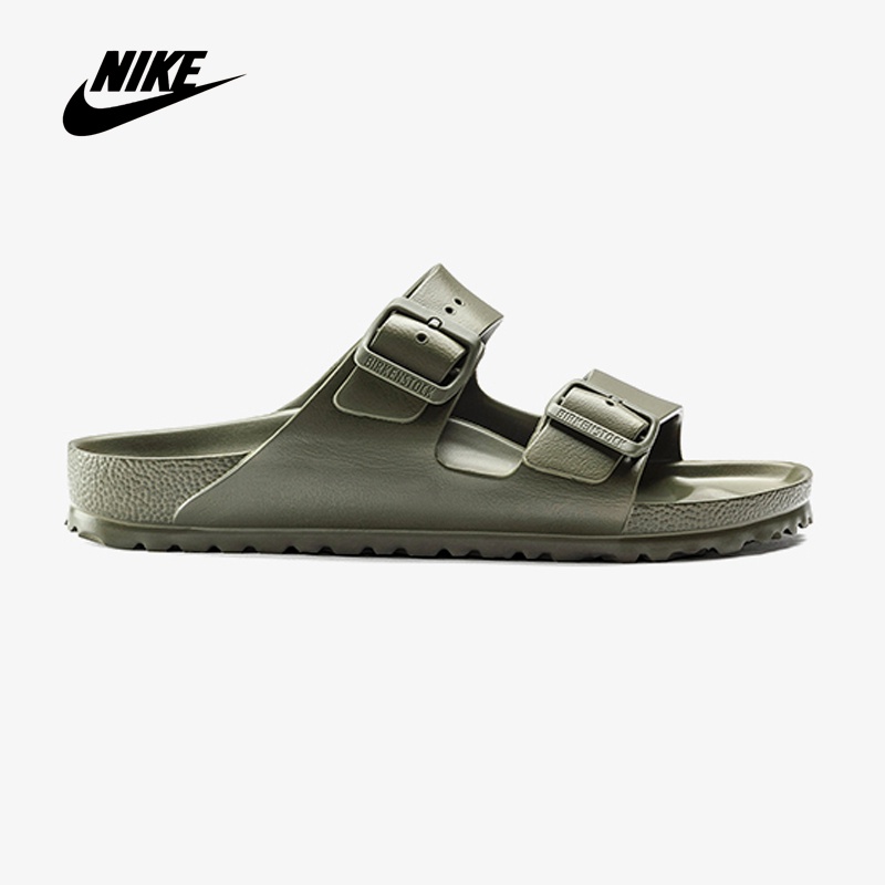 Nike Sandal Pria Sendal slop Pria Karet Lembut EVA Sepatu Pria Nyaman luar ruangan dapat SKamar Mandi Sandal Rumah Hotel Empuk  Anti Slip Size 40-45 Hitam biru hijau Cokelat