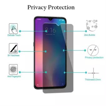 Tempered Glass ANTI SPY iPhone 12 Pro Max 6.7 inch Anti Gores Kaca PRIVACY Anti Intip