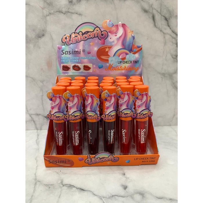 LIPTINT Sasimi Unicorn LIP CHEEK TINT S-1990 LIP TINT