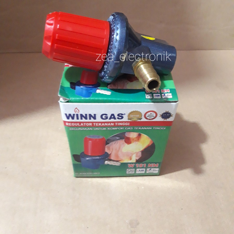 REGULATOR WINNGAS TEKANAN TINGGI W-181NM NON METER ORIGINAL