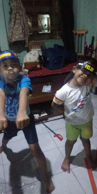 Face Shield Anak Custom Karakter