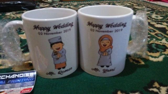 Kado - Hadiah - Pajangan - Couple - Hadiah Couple - Mug Couple - Custom - Mug