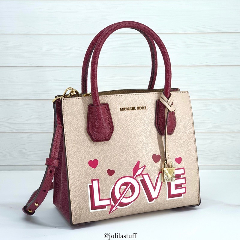 Original Michael Kors Mercer Medium Messenger Crossbody