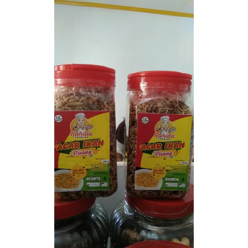 

acar ikan pisang laksa toples