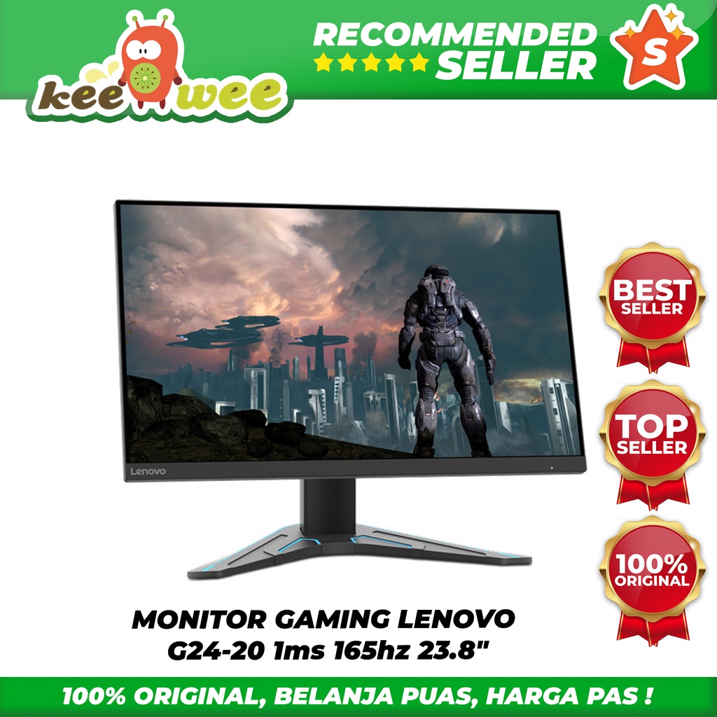 MONITOR GAMING LENOVO G24-20 1ms 165hz 23.8"