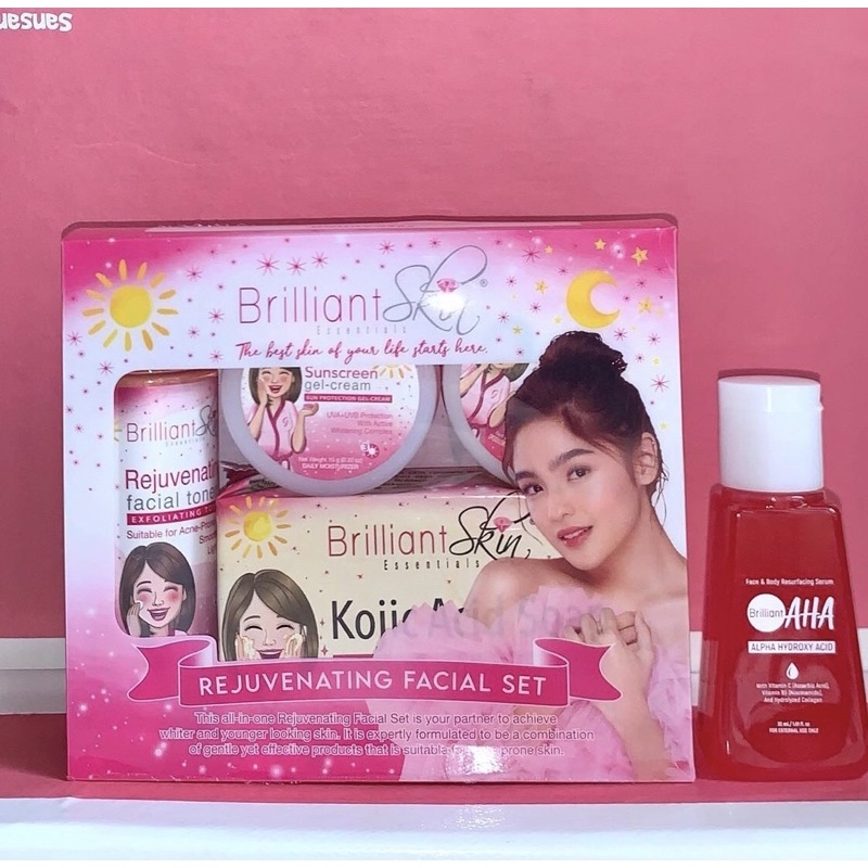 Brilliant REJUVENATING + SERUM AHA 100% ORIGINAL