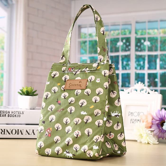 

Lunch Cooler Bag Tas bekal dgn lapisan penahan panas dingin KOREAN Murah