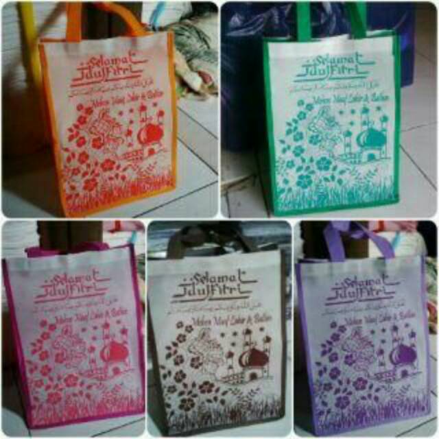 

Tas bingkisan lebaran ( uk. 21x30 lebar 19cm )