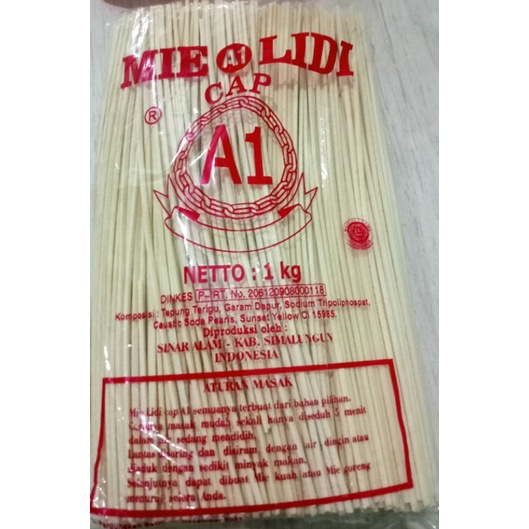 

Mie Lidi Putih Cap A1 1000gram