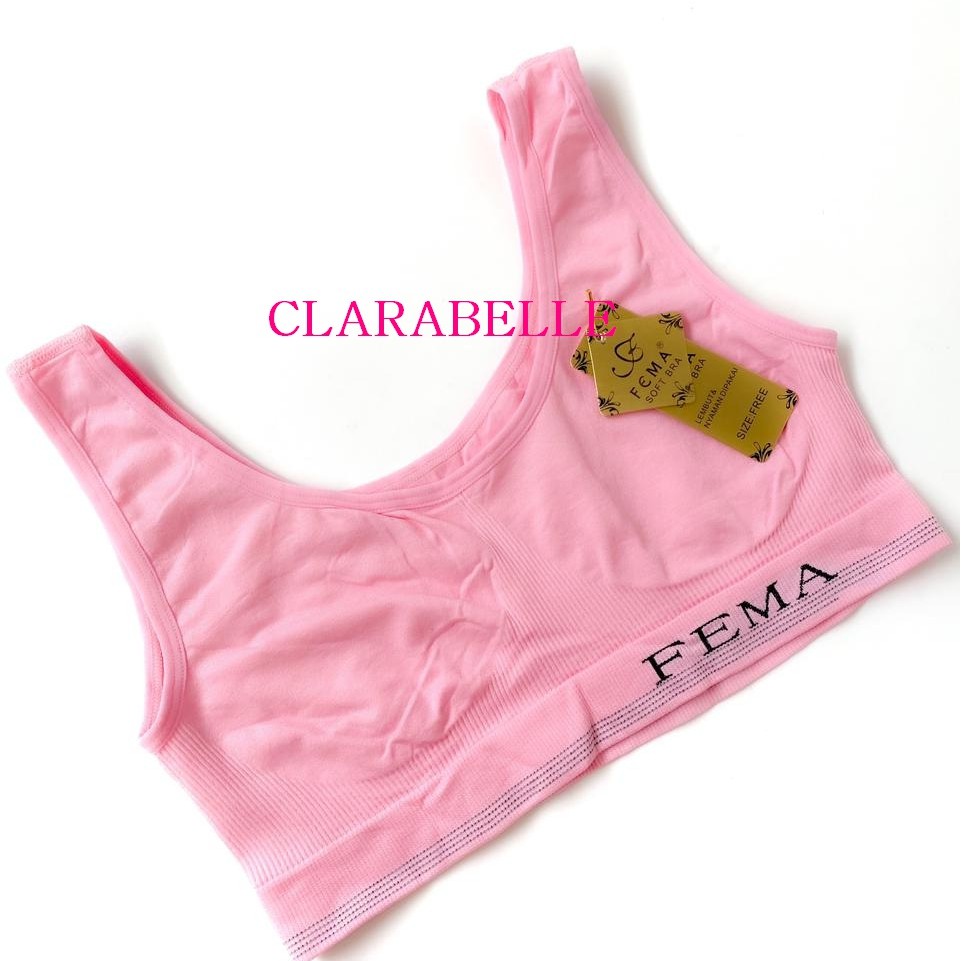 Miniset Bra Rajut Wanita Tanpa Busa Premium Fema Halus